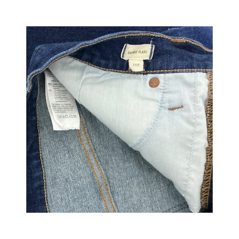 Madewell Women's Skinny Flare Demi Boot jeans Size 30 Petite - Picture 10 of 12